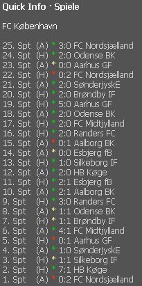 Screenshot von QuickInfos